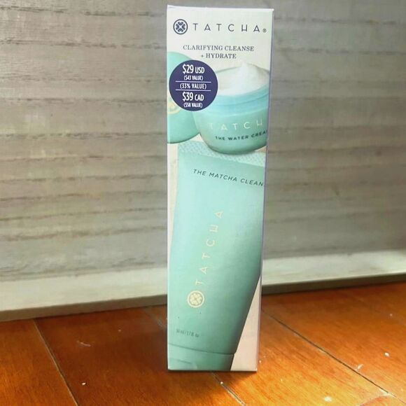 Tatcha Other - Tatcha Clarifying Cleanse + Hydrate Set — The Matcha Cleanse + The Water Cream